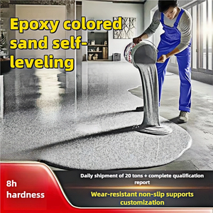 LSY-900 de finition époxy de sable de couleur auto-nivelante solide 100% <span class=keywords><strong>pour</strong></span> revêtement de sol industriel et <span class=keywords><strong>peinture</strong></span> de carreaux de ciment <span class=keywords><strong>en</strong></span> béton - Product Image 2