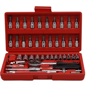 Juego de 46 Herramientas de Vaso para Coche, Motocicleta y Bicicleta, Kit de Herramientas Combinadas DR para Mantenimiento en el Hogar - Product Image 4
