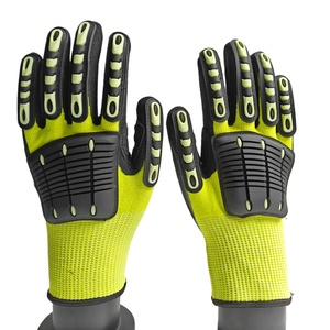 Guantes de Trabajo Resistentes a Cortes y Impactos, de Nitrilo, para la Industria Petrolera, con Protección TPR - Product Image 4