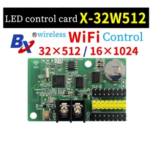 Dẫn kiểm soát thẻ X-32W512 không dây Wifi điện thoại di động thay đổi U đĩa BX đơn sắc <span class=keywords><strong>LED</strong></span> hiển thị 64w1024 X-32W512 - Product Image 3