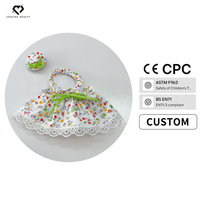 Ensemble Chapeau Étoile à Carreaux Bleu-Vert Chasingbeauty, Poupée en Peluche, Jupe Brodée en Dentelle à Porter Autour du Cou, Prise en Charge des Dessins Personnalisés
