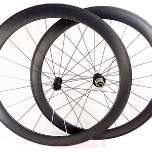 SoarRocs 20.5mm インナー幅 カーボンチューブラーホイール 700C UDマット カーボンホイール 24 28 <span class=keywords><strong>60</strong></span> 88mm ディープリム ホイールセット - Product Image 3