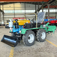 Envío Gratis: Mini Tractor Agrícola de 50 HP 4WD con Bomba y Caja de Cambios - Equipo Agrícola Multifuncional