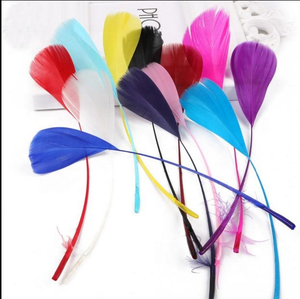 Bán Buôn Ngỗng Tự Nhiên Lông Thủ Công Tự Làm Fly Fishing Đảng Trang Trí Nội Thất Nhuộm Nguyên Rửa Rửa Ngỗng Lông Cưới Lễ Hội Giáng Sinh - Product Image 1