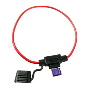 Small 16 Wire 3A 20cm 10A 30cm Waterproof Car Insert Fuse Holder Waterproof Automatic In-Line Mini In-Line Fuse Holder Plug-in