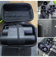 Adaptateur de charge EV 2-en-1 CCS2 vers CCS1 1000V 250A DC rapide et convertisseur de chargeur AC Type 2 pour véhicules électriques américains
