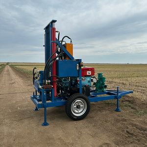 Grande vente 200M Rig de forage de puits d'eau portable à bas prix Rig de forage de puits d'eau diesel à vendre - Product Image 5