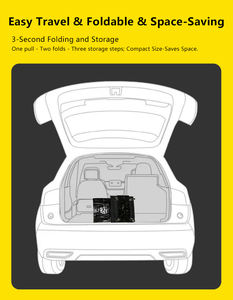 Grand sac <span class=keywords><strong>à</strong></span> roulettes imperméable avec roues, chariot de supermarché, sac épaissi, sac pliable tissé, sac <span class=keywords><strong>à</strong></span> roulettes - Product Image 5