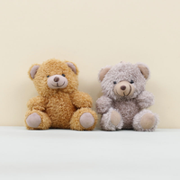 Mini 11cm ours en peluche moelleux jouets en peluche porte-clés pendentif poupée douce ours personnalisé animal en peluche pour sac décorations cadeau de Promotion