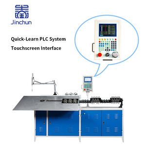 Máquina de Doblado de Alambre <span class=keywords><strong>CNC</strong></span> 2D de 4 Ejes, Dobladora de Metal para Alambre Plano y Redondo de 5-10 mm con Servomotores, Precisión de 0.5 mm - Product Image 3