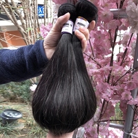 USEXY 100-Extension de cheveux humains brésiliens Remy, cheveux afro, sans couture, pour femme blanche