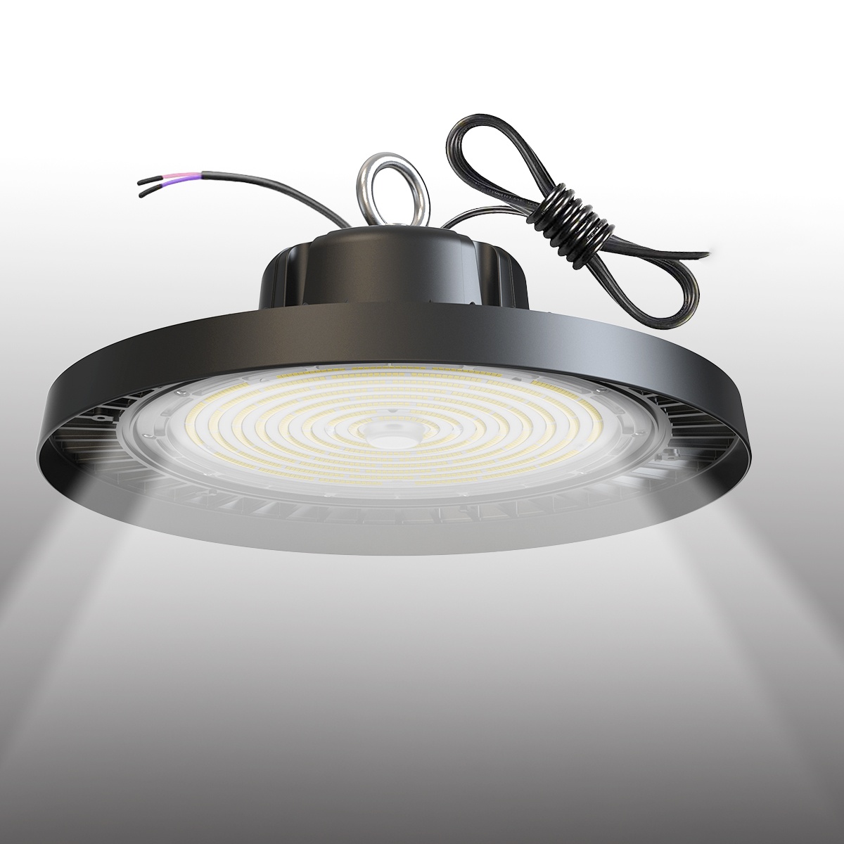 IP65 водонепроницаемый 1-10 В Диммируемый ufo складское промышленное освещение DLC ETL, 60 Вт 100 Вт 150 Вт 200 Вт 240 Вт ufo светодиодный светильник высокого уровня