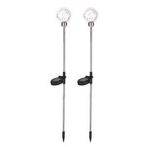 Solar Garden Lights <b>Led</b> <b>Ball</b> Stake Light Water Resistant Solar Powered Outdoor Lawn Decor - Product Image 5
