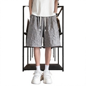 Shorts Casuales de Verano Unisex con Bordado de Dachshund, Impermeables, Transpirables, de Secado Rápido, Cintura Elástica, 100% Poliéster - Product Image 2