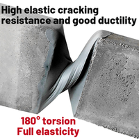 Mastic de réparation pour fissures de béton gris, colle de calfeutrage pour dalles, remplisseur de fissures de béton extérieur, scellant imperméable pour la réparation de bâtiments