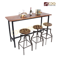 Table de Cocktail, Bar, comptoir de Restaurant, Design gâteau haut, prix de gros, usine,
