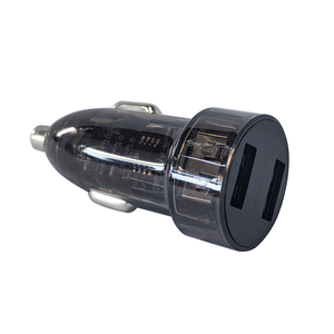 Cargador de coche transparente popular, nuevo, súper rápido, con doble puerto, funciones QC2.0, SCP, QC3.0, PD, PD 3.0, 30w, 40w - Product Image 4