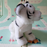 Ours en peluche blanc réaliste simulé de haute qualité personnalisé pour les amis ZONOBLE