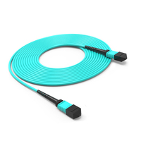 Cavalier à fibre optique MPO-MPO haute densité OEM personnalisé SM OM3 OM4 OM5 Câble de coffre 8F 12F 24F MPO MTP Cordon de raccordement