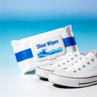 Toallitas Limpiadoras de Zapatos No Tejidas, Envueltas Individualmente, de Secado Rápido, de Un Solo Uso, Suministro a Granel, Logotipo Personalizado OEM, Marca Privada de Fábrica