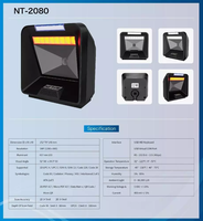 Produit chaud De Bureau De Supermarché Scanner de Codes À Barres Omnidirectionnel