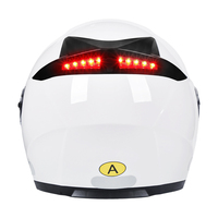Casque Moto Ouvert avec Feux Arrière LED de Sécurité Certifié DOT Double Visière Off-road Vente en Gros Usine - Offre Spéciale