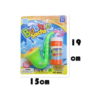 Bubble Machine Hot Sale Children Toy Saxophone Bubble Music