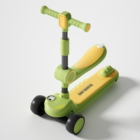 Vente en gros 2025 scooter à 3 roues pour enfants avec lumière LED à équilibrage pour enfants