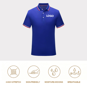 Chemise polo pour homme de luxe, personnalisée avec logo, design de sublimation, uniforme unisexe, respirante, manches courtes - Product Image 3
