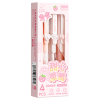 Stylo Gel Effaçable à Mine Coulissante, Écriture Fluide et Séchage Rapide, Rechargeable, Idéal pour l'Entraînement des Élèves du Primaire
