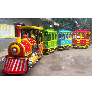 Juego <span class=keywords><strong>de</strong></span> <span class=keywords><strong>tren</strong></span> eléctrico grande personalizado para adultos, vagón <span class=keywords><strong>de</strong></span> <span class=keywords><strong>Tren</strong></span> Eléctrico estilo locomotora para parque <span class=keywords><strong>de</strong></span> atracciones y atracción turística - Product Image 2