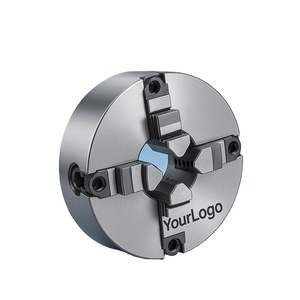 Portabrocas de alta precisión de 25mm, Portabrocas hidráulico de 4 mordazas para fresadora, cilindro de aceite de orificio pasante, 2 mordazas - Product Image 1