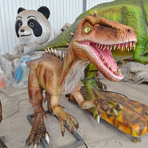 Haichuan Dinosaurios Supplier : Vélociraptor animatronique grandeur nature pour exposition de dinosaures, idéal pour le parc jurassique - Product Image 6