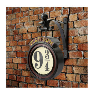 Luce notturna all'ingrosso di magia <span class=keywords><strong>accademia</strong></span> lampade da parete a LED piattaforma lampada Hogwartsed 3D decorazione per la camera dei bambini regali di compleanno - Product Image 1