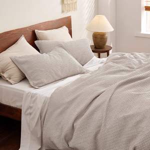 Parure <span class=keywords><strong>de</strong></span> lit bohème tuftée en microfibre gaufrée, taille double, 3 pièces, toutes saisons, housse <span class=keywords><strong>de</strong></span> <span class=keywords><strong>couette</strong></span> chic - Product Image 2