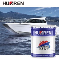 Peinture pour bateaux Huaren, revêtement liquide époxy haute résistance, résistant aux chocs, résistant aux produits chimiques, application au pinceau pour les navires commerciaux