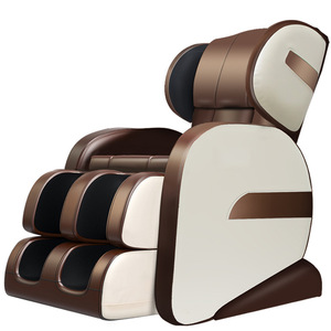 Massage Chair Full Body Electric Multi Point Massage PU Leather Home Use Railless One Piece Molding - Product Image 4