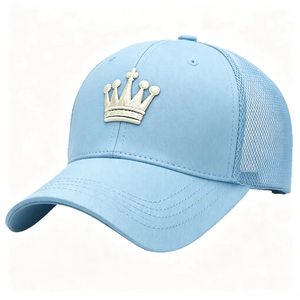 Gorra Trucker con Logotipo Personalizado de Fábrica, Bordada, Multicolor, con Malla Transpirable en la Parte Trasera, Gorra de Béisbol Ajustable, Gorras Deportivas Casuales de Verano - Product Image 1