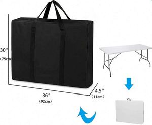 Sac de transport pliable robuste et imperméable pour table de pique-nique, rembourré, vente en gros, usine BSCI - Product Image 1