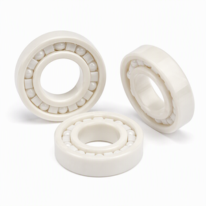 6004 Full Ceramic ZrO2 Bearing 20x42x12mm Open Corrosion Resistant Non <b>Magnetic</b> Insulating electrically insulating bearing - Product Image 6