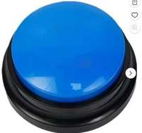 Bouton d'usine personnalisable pour le cadeau de compétition de Noël de nouveauté de jeu de fête Pro avec lumière et son d'alarme