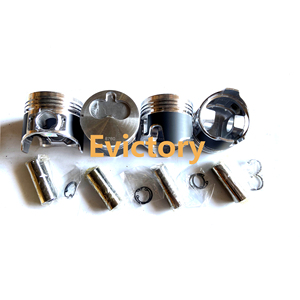 4le1 4le1x cho động cơ ISUZU quá khổ 0.50mm Bộ dụng cụ sửa chữa vòng piston + Bộ đệm đầy đủ + piston + ổ trục chính - Product Image 2