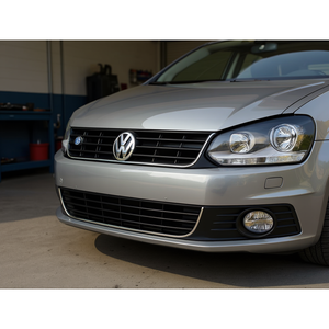 Parrilla Delantera Cromada para Volkswagen Polo Sedan Vento 10-15, Repuesto Nuevo P1880 - Product Image 2