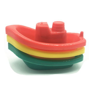 Mini bateaux de bain flottants en plastique personnalisés pour enfants jouets de cuisine et de nourriture - Product Image 5