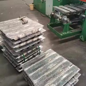 Lingote de Plomo de Alta Pureza 99.99% para Baterías, Metal Refinado para Baterías, 11.34g/cm3, 600-2200mm - Product Image 5