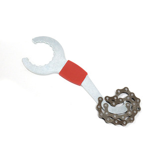 Clé à crochet YueliTail en métal plaqué zinc, taille unique, outil de réparation de vélo pour l'entretien de la chaîne de vélo - Product Image 5