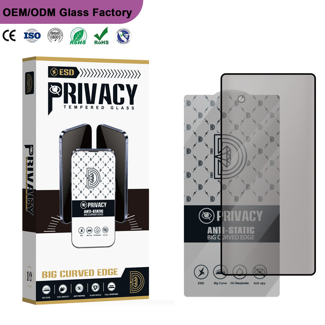 For Huawei Honor Golden Diamond 9H HD Anti-Glare Anti-Explosion Anti-Spy Waterproof Anti-Static Tempered Glass Screen Protector