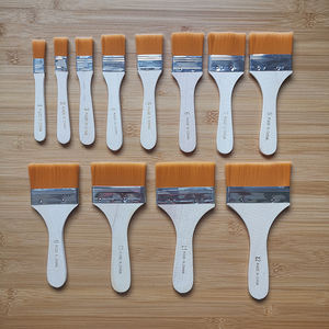 Pinceaux polyvalents de différentes tailles de prix usine avec manche en bois de fer pour la peinture de peintres d'art professionnels - Product Image 3