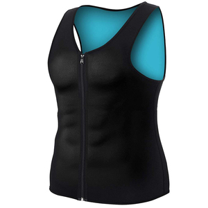 Mens Neoprene Waist Trainer Weight Loss Body Shaping Tank Top Sauna Suit <strong>Slimmer</strong> <strong>Vest</strong> - Product Image 2