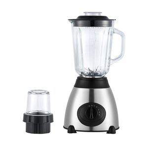 Blender électrique commercial pour la maison, <span class=keywords><strong>hachoir</strong></span> alimentaire, processeur, acier inoxydable, 400W, 1,5L, 5 vitesses, vitesse variable, pot en verre, moulin - Product Image 6